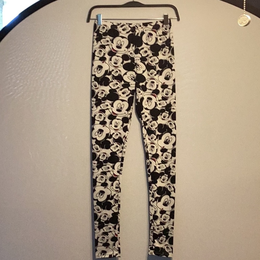 Disney Mickey Mouse printed leggings size small